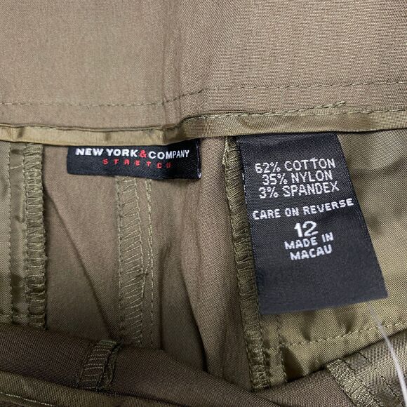 New York & Company Women’s City Stretch Plaza Short Crop Pants Size 12 - $29.50 - Picture 16 of 16